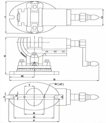 Фото TLT/SP-50 Станочные, трехосевые, прецизионные тиски в интернет-магазине ToolHaus.ru